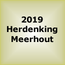 Herdenking Meerhout 2019